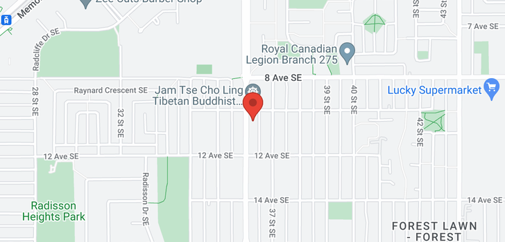 map of 1108 36 ST SE